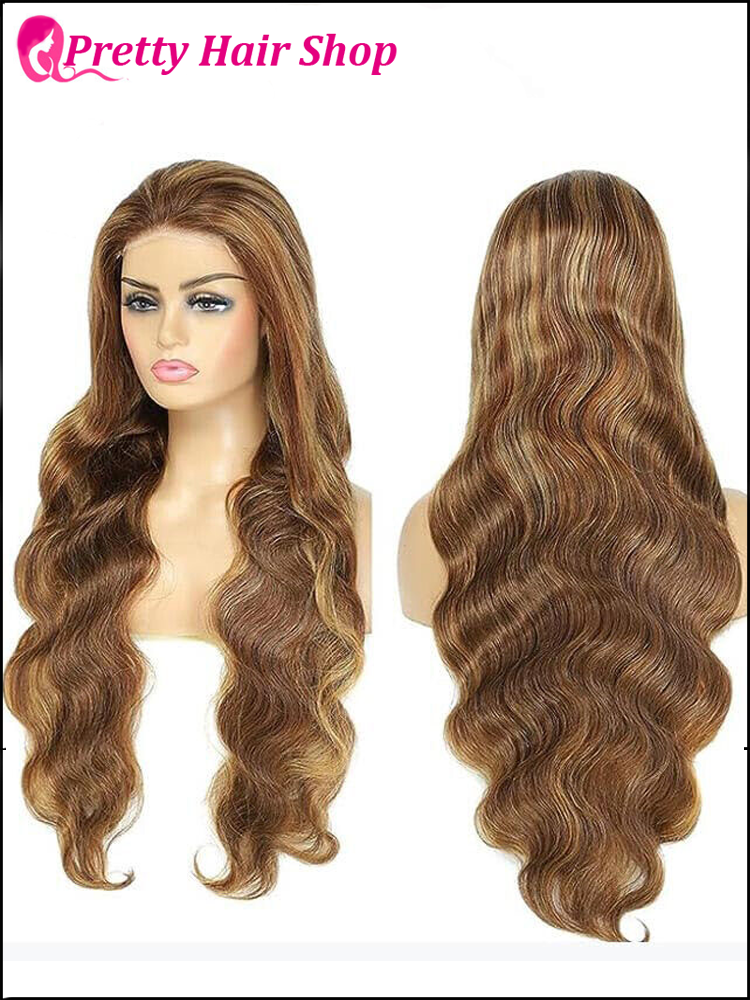 My StoreWig4*6 Highlight Glueless Wear Go Lace Wig Peruvian Human Hair4*6 Highlight Glueless Wear