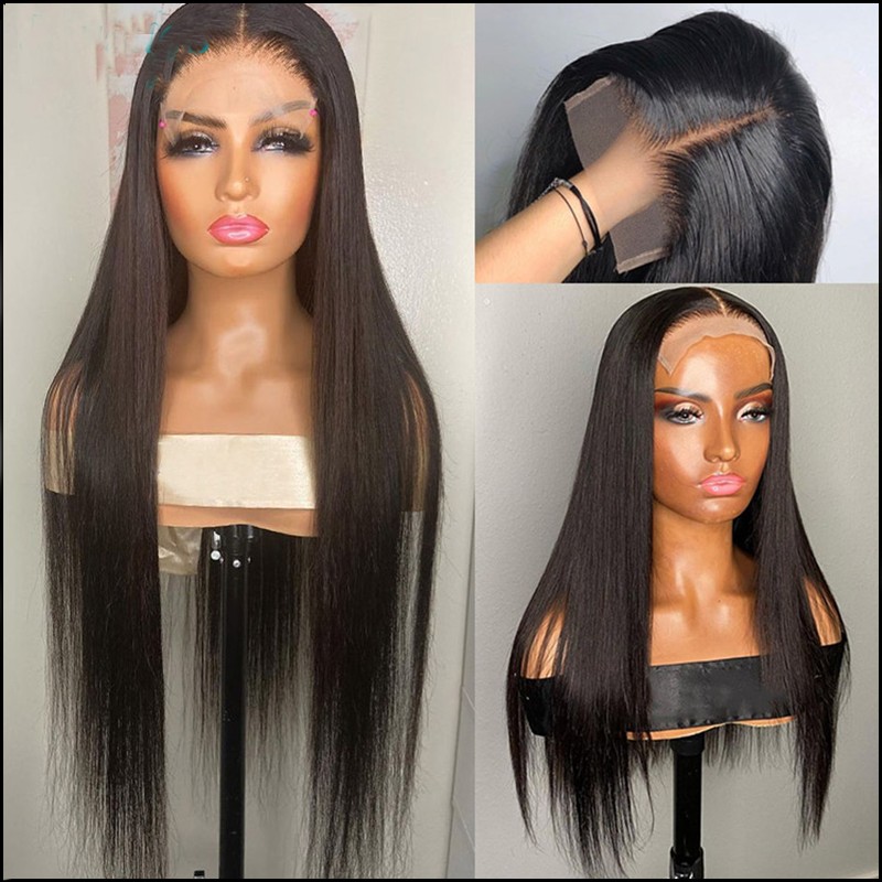 My StoreWig5x5 Lace Closure Straight Hair Wig 100% Peruvian Human Hair5x5 Lace Closure Straight Hair Wig 100% Peruvian Human Hair