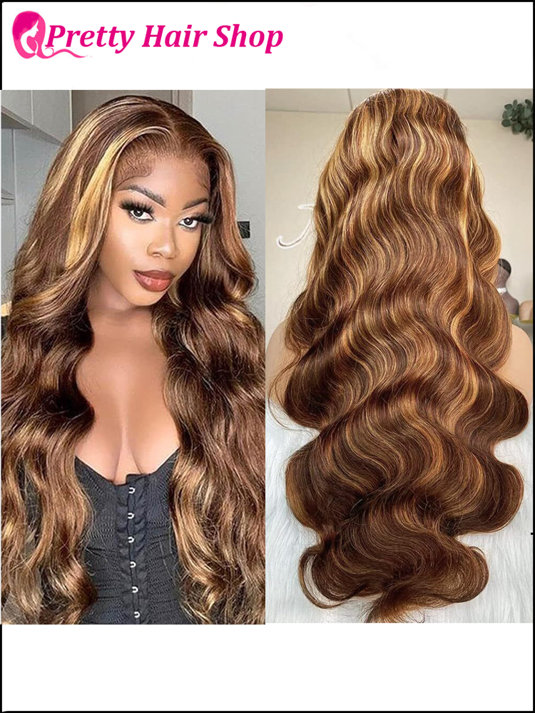 My StoreWig4*6 Highlight Glueless Wear Go Lace Wig Peruvian Human Hair4*6 Highlight Glueless Wear