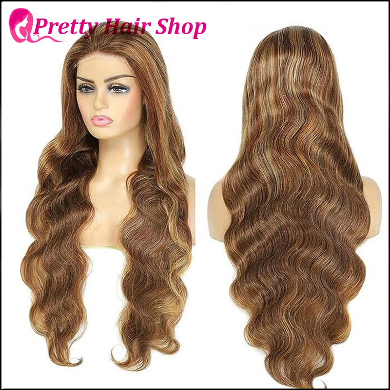 My StoreWig4*6 Highlight Glueless Wear Go Lace Wig Peruvian Human Hair4*6 Highlight Glueless Wear