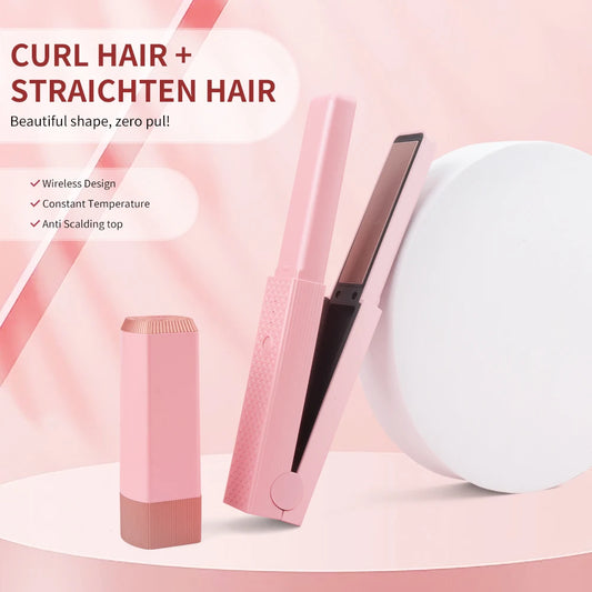 My StoreWigPortable 3 in 1 Hair Iron High Quality Straightening hot comb professi1 Hair Iron High Quality Straightening hot comb professional hair straightener & Curling Iron Styling Tools