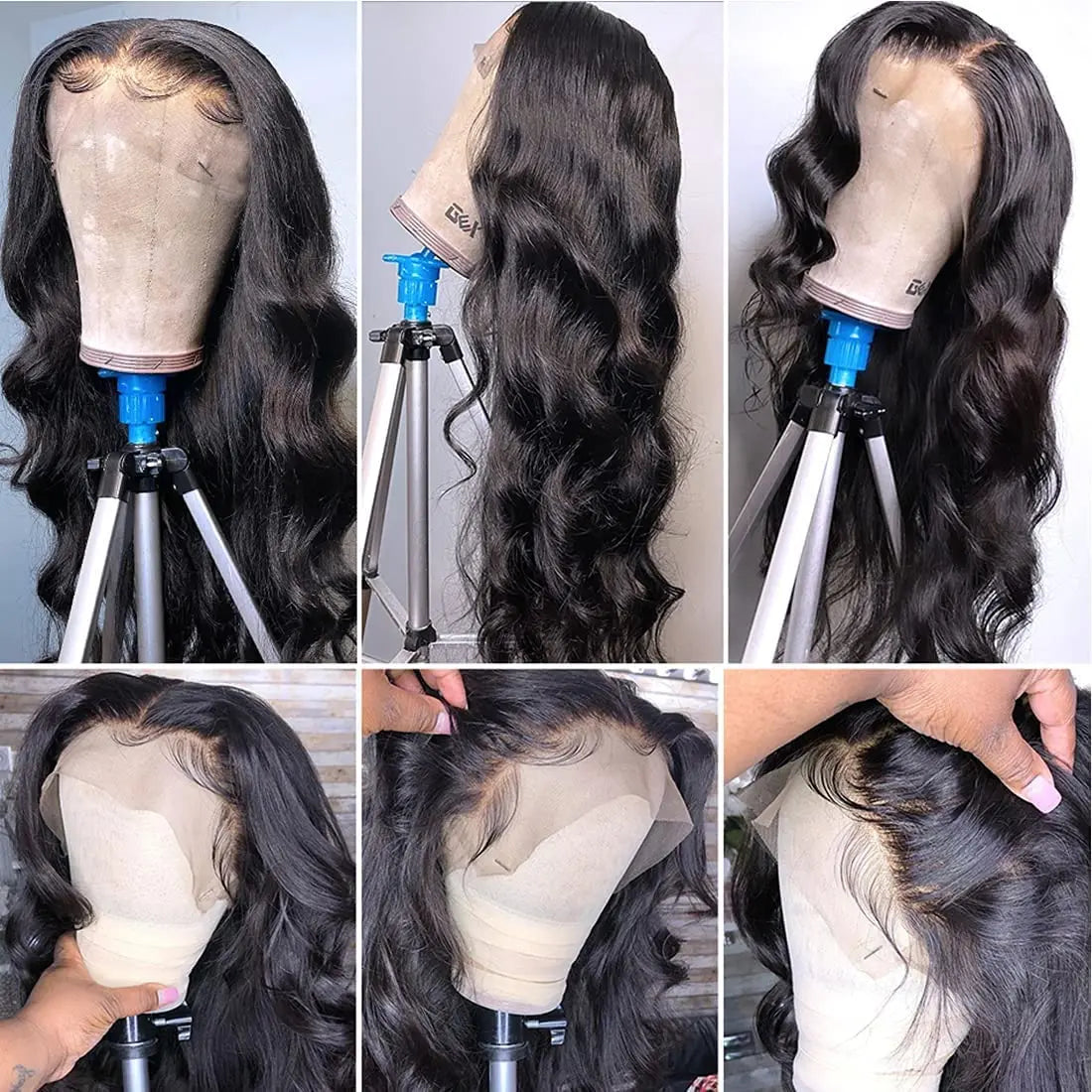 My StoreWig40 inch Hd Lace Front Wig Human Hair 13x6 Body Wave Lace Frontal Wig 140 inch Hd Lace Front Wig Human Hair 13x6 Body Wave Lace Frontal Wig 13x4 Loose Wave Lace Front Wigs Curly Wigs 100% Human Hair